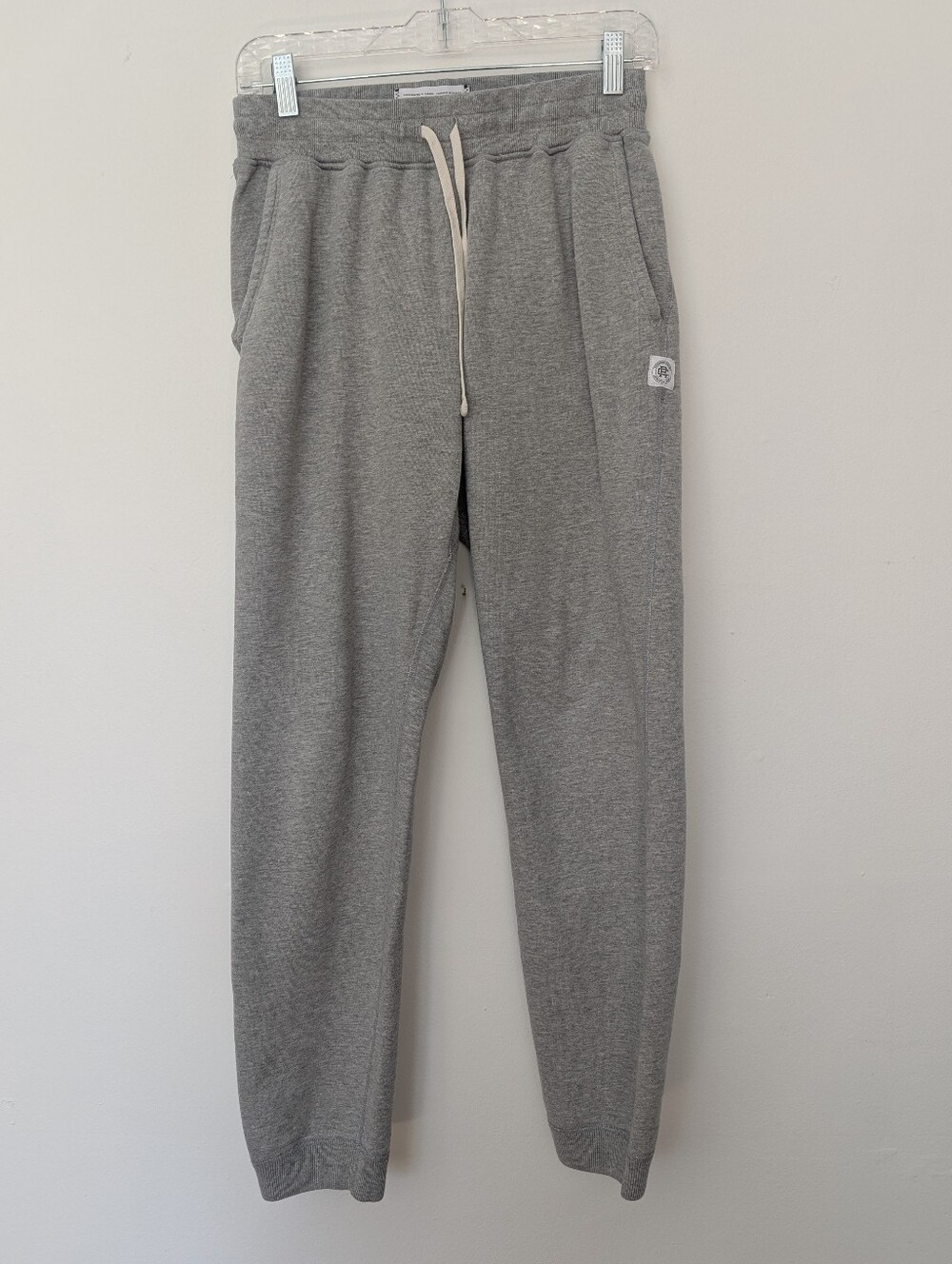 Reigning Champ Slim Jogger Sweatpants Heather Grey Terry Cotton S Made in CA